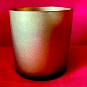 Elegant Gold Glass Charger